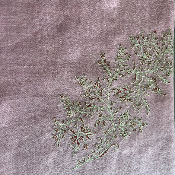 Pink Pashmina | Pure Cashmere | lightweight scarf | Travel scarf | Natural wool - Picture 5 of 12